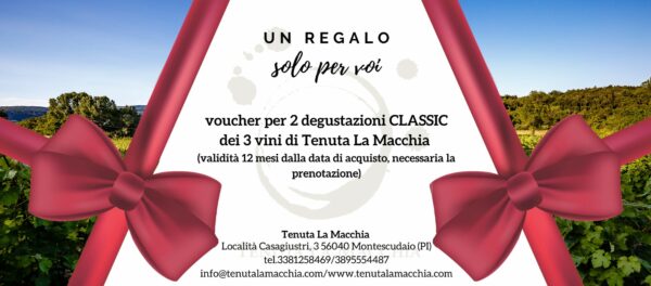 Regala una degustazione CLASSIC di coppia